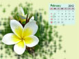 Calendar 2012 - February