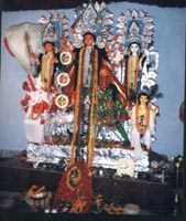Saborno Chowdhury Durga Puja