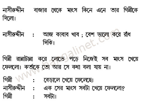 Bengali Jokes Molla Nasiruddin - K apaya