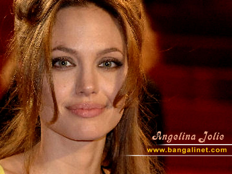 Hollywood Stars Angelina  Jolie