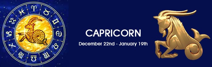 Astrology - CAPRICORN December 22nd - January 19th