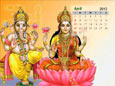 Calendar 2012 - April