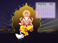 Calendar 2012 - September